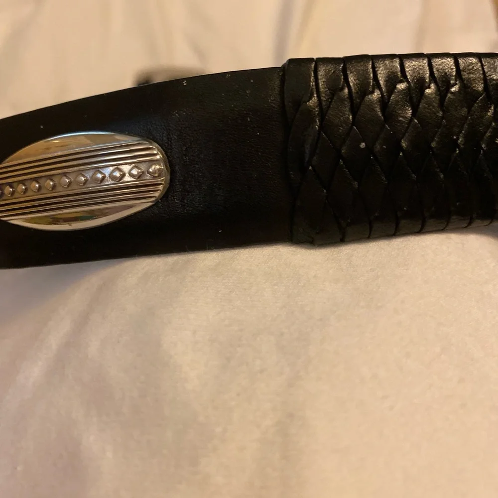 Brighton Men’s Leather Concho Belt Size 34.5
